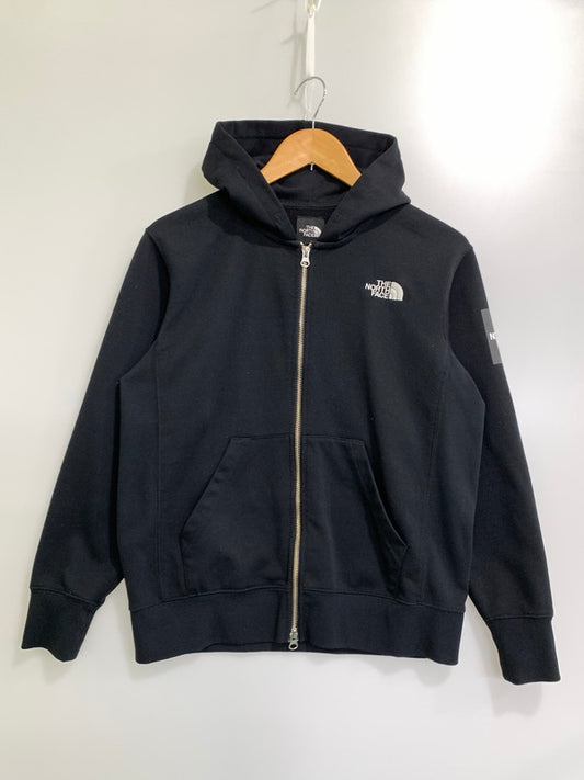 【中古品】【メンズ】 THE NORTH FACE ザ・ノースフェイス NT11952 SQUARE LOGO FULL ZIP ロゴフルジップ 144-241019-ks-11-min サイズ：M カラー：ブラック  万代Net店