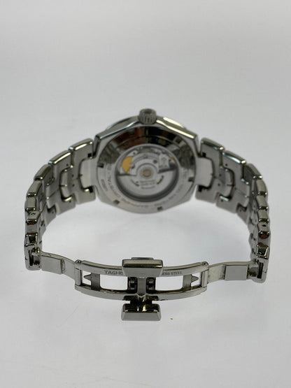 【中古品】【メンズ】 TAG HEUER タグホイヤー WBC2112  LINK CALIBRE 5 自動巻き腕時計 195-241020-AS-7-min カラー：シルバー ブルー文字盤 万代Net店