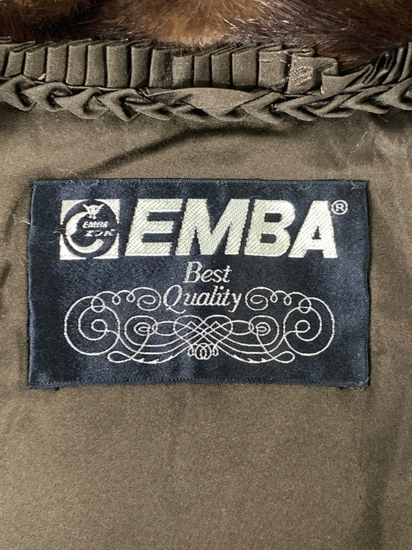 【中古品】【レディース】 EMBA エンバ COAT コート アウター 169-241101-yn-03-min サイズ：13 カラー：ブラウン系 万代Net店