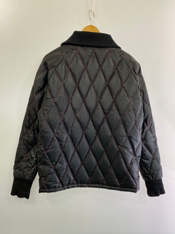 【現状渡し品】【メンズ】 RACING DOWN JACKET レーシング ダウンジャケット 防寒 ライダー バイク 冬用 キルティングステッチ 防風 145-241022-em-11-min サイズ：S カラー：ブラック 万代Net店