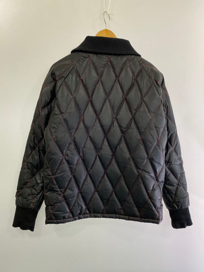 【現状渡し品】【メンズ】 RACING DOWN JACKET レーシング ダウンジャケット 防寒 ライダー バイク 冬用 キルティングステッチ 防風 145-241022-em-11-min サイズ：S カラー：ブラック 万代Net店