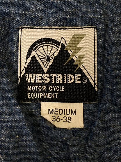 【中古品】【メンズ】 WESTRIDE ウエストライド CYCLE RETRO VEST ベスト 145-241025-ks-13-min サイズ：M カラー：インディゴ 万代Net店