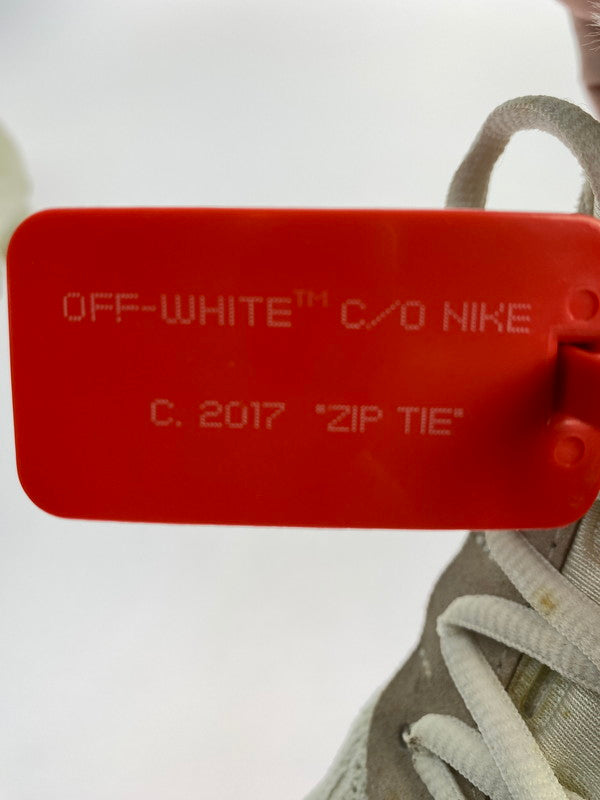 【中古品】【メンズ】 NIKE ナイキ ×OFF-WHITE オフホワイト AA3831-100 THE:10 AIR VAPORMAX FK WHITE エア ヴェイパーマックス スニーカー シューズ 靴 160-241022-me-32-min サイズ：28.0cm US10 カラー： WHITE/BLACK-TOTAL ORANGE 万代Net店