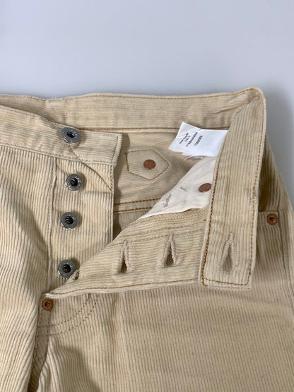 【中古品】【メンズ】  SUGARHILL シュガーヒル 22AWPT08 CORDUROY BELL BOTTOM DENIM PANTS ボトムス パンツ ズボン コーデュロイ 151-241023-AS-1-min サイズ：28 カラー：ホワイト 万代Net店