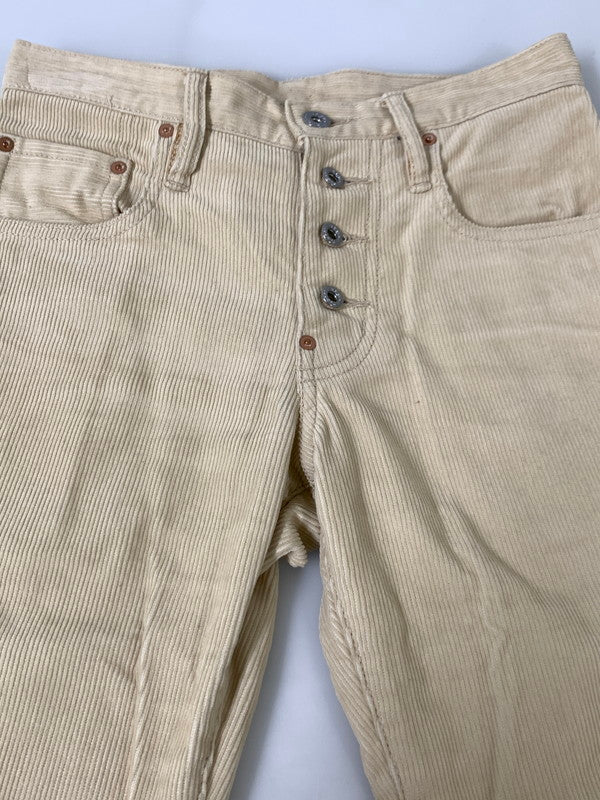 【中古品】【メンズ】  SUGARHILL シュガーヒル 22AWPT08 CORDUROY BELL BOTTOM DENIM PANTS ボトムス パンツ ズボン コーデュロイ 151-241023-AS-1-min サイズ：28 カラー：ホワイト 万代Net店