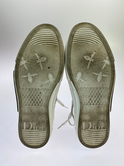 【中古品】【メンズ】 Dior ディオール 3SH118YJP H069 19SS TECHNICAL CANVAS OBLIQUE MENS HIGH TOP SNEAKER 靴 シューズ スニーカー ハイカット 162-241023-AS-20-min サイズ：41 カラー：ホワイト/ブラック 万代Net店