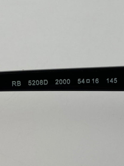 【中古品】【メンズ】 Ray-Ban レイバン RB5208D SUNGLASSES サングラス アイウェア 203-241023-AS-30-min カラー：ブラック 万代Net店