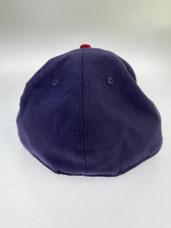 【中古品】【メンズ】 NEW ERA ニューエラ ×A BATHING APE アベイシングエイプ 1910-180-012 BASEBALL CAP 帽子 キャップ 185-241026-AS-2-min サイズ：7 3/4 カラー：パープル/レッド 万代Net店