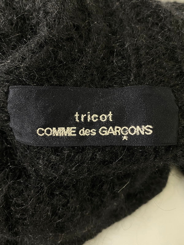 【中古品】【メンズ】 tricot COMME des GARCONS トリココムデギャルソン TN-040190 90'S モヘアセーター トップス 168-241025-ks-01-min サイズ：不明 カラー：ブラック 万代Net店