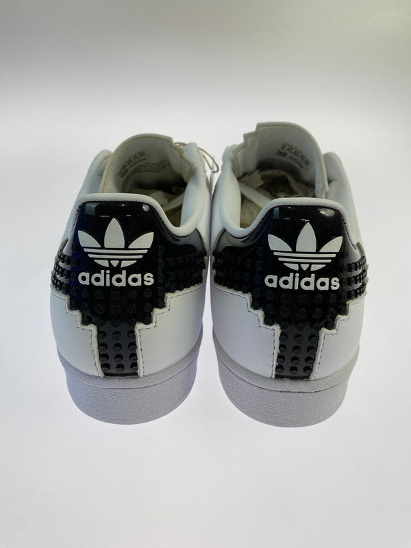 【LIFTる。景品】【中古品】【メンズ】 adidas アディダス GW5270 SUPERSTAR LEGO 靴 シューズ スニーカー SNEAKERS 161-241030-ks-60-min サイズ：27cm カラー：FTWWHT/CBLACK/CBLACK 万代Net店