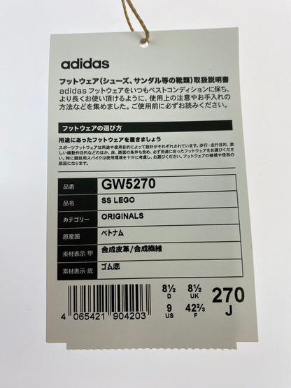 【LIFTる。景品】【中古品】【メンズ】 adidas アディダス GW5270 SUPERSTAR LEGO 靴 シューズ スニーカー SNEAKERS 161-241030-ks-60-min サイズ：27cm カラー：FTWWHT/CBLACK/CBLACK 万代Net店