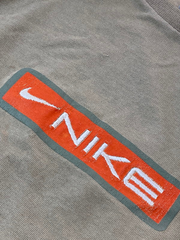 【現状渡し品】【メンズ】 NIKE ナイキ 00's PRINT TEE プリント Tシャツ 半袖Tシャツ トップス 146-241024-yn-16-min サイズ：L カラー：ブラウンベージュ 万代Net店