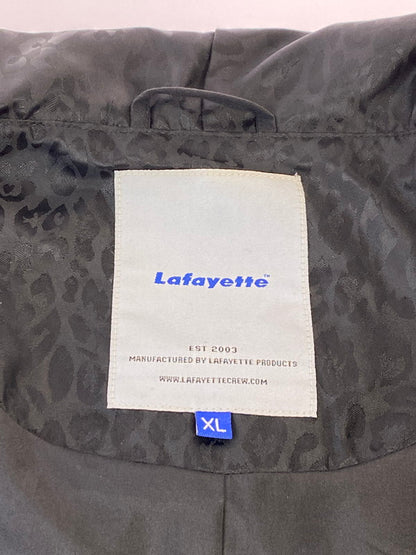 【中古品】【メンズ】 Lafayette ラファイエット HOODED COACH JACKET LFT14AW08 フーディー コーチジャケット メンズアウター ジャンパー 防寒 142-241024-em-6-min サイズ：XL カラー：ブラック 万代Net店