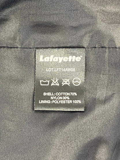 【中古品】【メンズ】 Lafayette ラファイエット HOODED COACH JACKET LFT14AW08 フーディー コーチジャケット メンズアウター ジャンパー 防寒 142-241024-em-6-min サイズ：XL カラー：ブラック 万代Net店