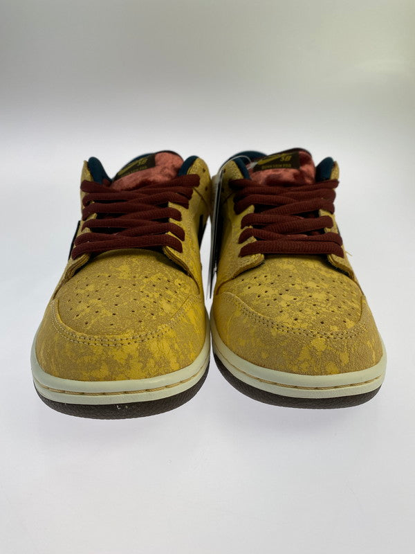 【中古美品】【メンズ】 NIKE SB ナイキエスビー FZ1278-200 DUNK LOW PRO CITY OF CINEMA CELESTIAL GOLD AND DARK TEAM RED ダンクロー プロ スニーカー シューズ 靴 160-241022-me-23-min サイズ：28.5cm US10.5 カラー：CELESTIAL GOLD/DARK 万代Net店