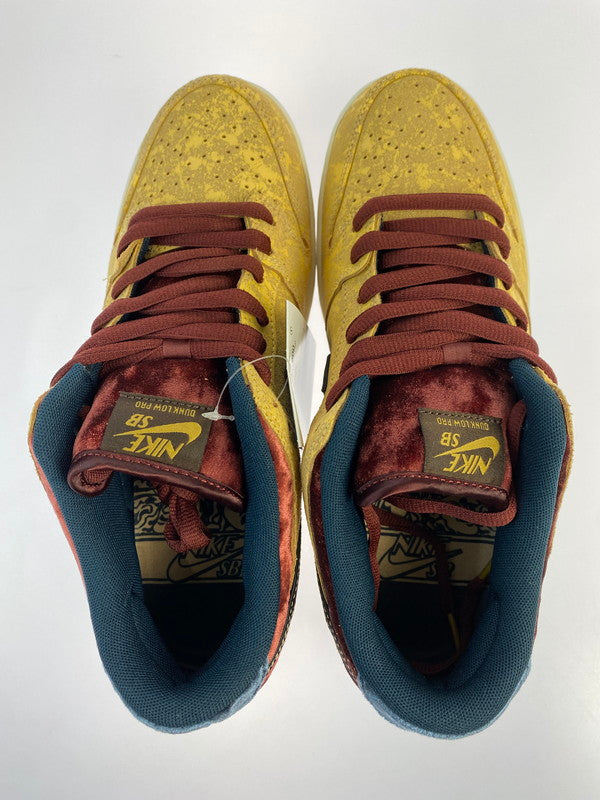 【LIFTる。景品】【中古】【メンズ】 NIKE SB ナイキエスビー FZ1278-200 DUNK LOW PRO CITY OF CINEMA CELESTIAL GOLD AND DARK TEAM RED ダンクロー プロ スニーカー シューズ 靴 160-241022-me-23-min サイズ：28.5cm US10.5 カラー：CELESTIAL GOLD/DARK 万代Net店
