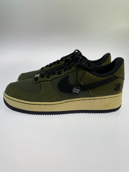 【中古美品】【メンズ】 NIKE ナイキ ×UNDEFEATED アンディフィーテッド DH3064-300 AIR FORCE 1 LOW SP OLIVE エア フォース 1 ロー スニーカー シューズ 靴 160-241022-me-27-min サイズ：27.5cm US9.5 カラー：CARGO KHAKI/BLACK-LIGHT LODEN 万代Net店