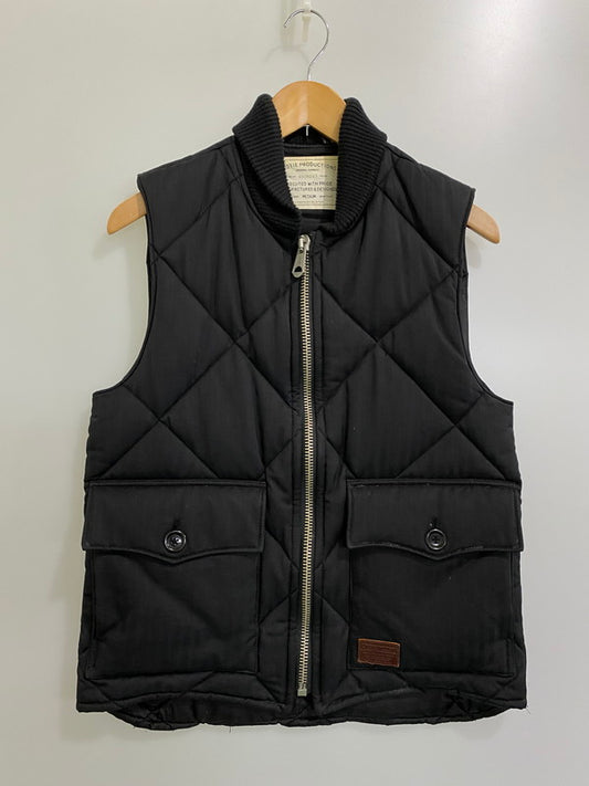 【中古品】【メンズ】  COOTIE PRODUCTIONS クーティープロダクションズ QUILTING DOWN VEST ダウンベスト 142-241025-ks-07-min サイズ：M カラー：ブラック 万代Net店