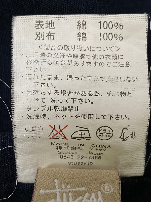 【中古品】【メンズ】 STUSSY ステューシー 00S VOLUME NECK VEST ボリュームネックベスト 142-241025-ks-06-min サイズ：S カラー：ネイビー 万代Net店