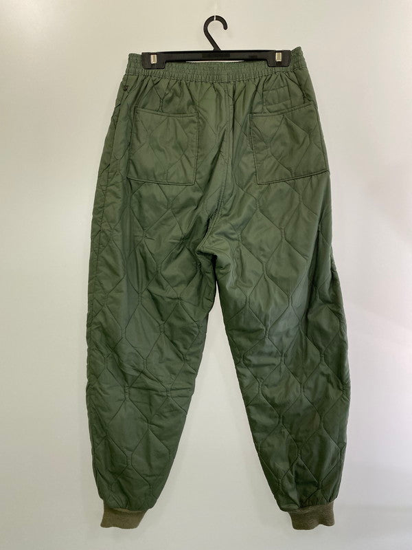 【中古品】【メンズ】  U.S.AIRFORCE アメリカ空軍 MIL-U-27546B 70S"CWU-9 P"QUILTING TROUSERS キルティング パンツ ボトムス 157-241029-me-06-min サイズ：L カラー：カーキ 万代Net店