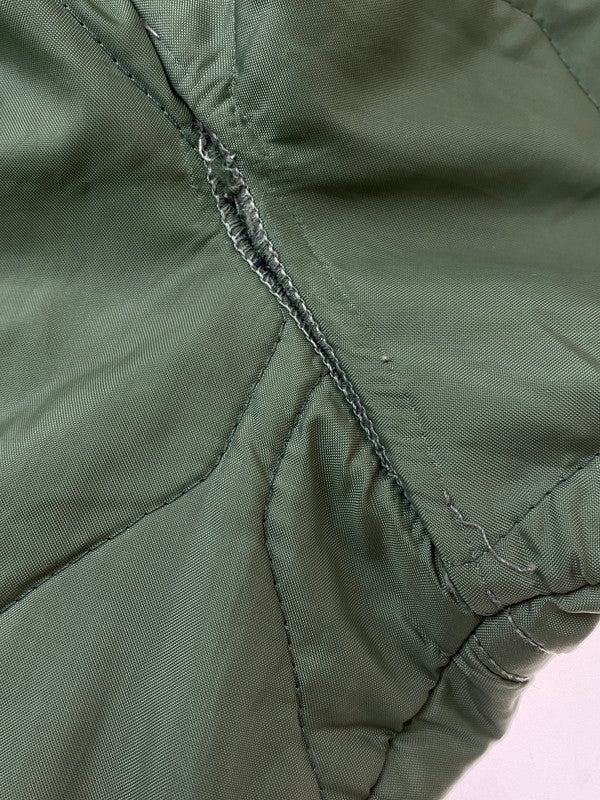 【中古品】【メンズ】  U.S.AIRFORCE アメリカ空軍 MIL-U-27546B 70S"CWU-9 P"QUILTING TROUSERS キルティング パンツ ボトムス 157-241029-me-06-min サイズ：L カラー：カーキ 万代Net店