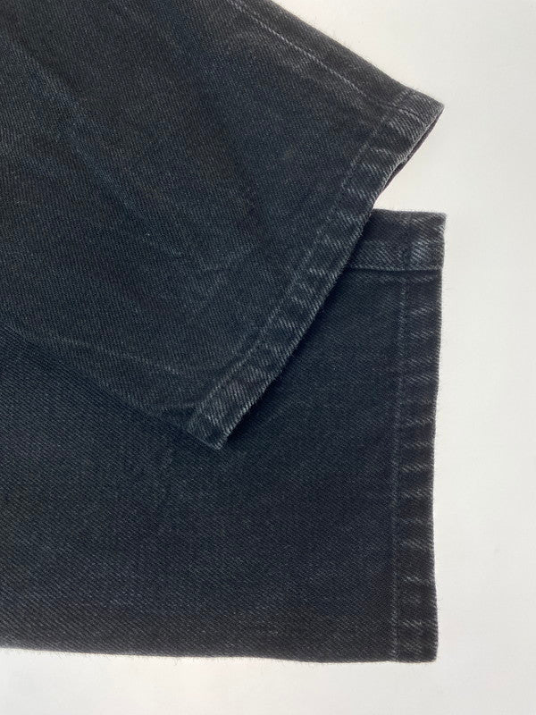 【中古品】【メンズ】  AVN フランス製 5-POCKET JEANS デニムパンツ 152-241028-cn-11-min サイズ：30 カラー：ブラック 万代Net店