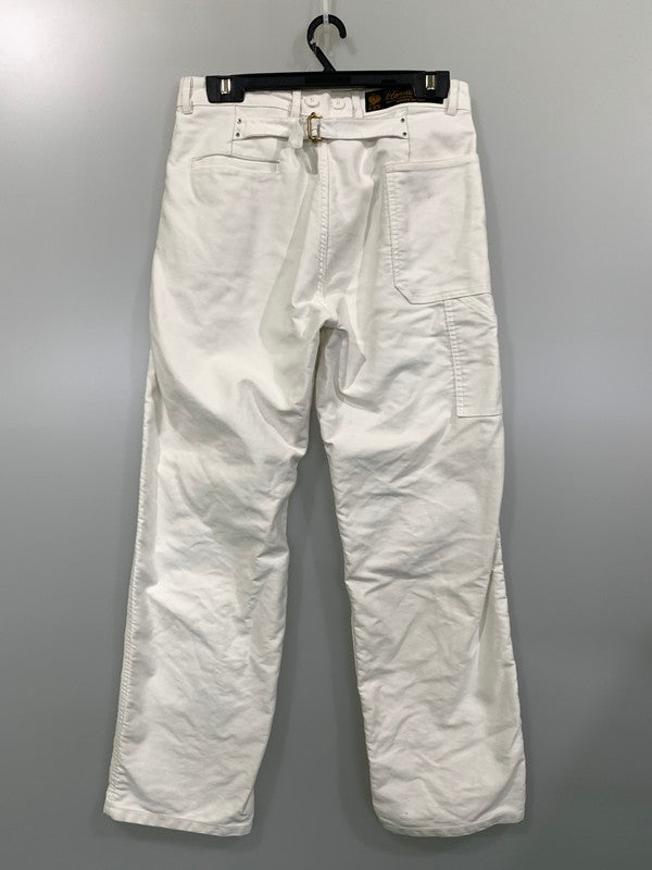 【中古品】【メンズ】  LE TRAVAILLEUR GALLICE ル トラバイユール ガリス MOLESKIN EURO WORK TROUSER ボトムス パンツ ズボン 157-241023-AS-11-min サイズ：3 カラー：ホワイト 万代Net店