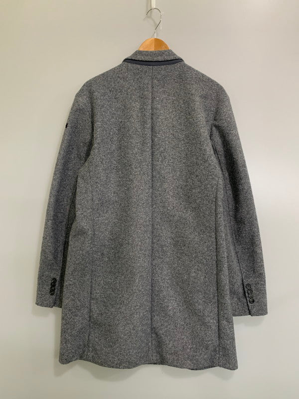 【中古品】【メンズ】 ROBERTO RICCI DESIGNS ロベルト リッチ デザインズ LONG COAT ロングコート メンズ アウター 141-260710-em-57-min サイズ：L カラー：グレー 万代Net店
