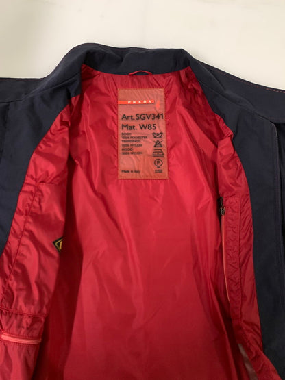 【中古品】【メンズ】 PRADA SPORTS プラダスポーツ SGV344 NYLON JACKET ナイロンジャケット  アウター 141-241029-me-12-min カラー：ネイビー 万代Net店