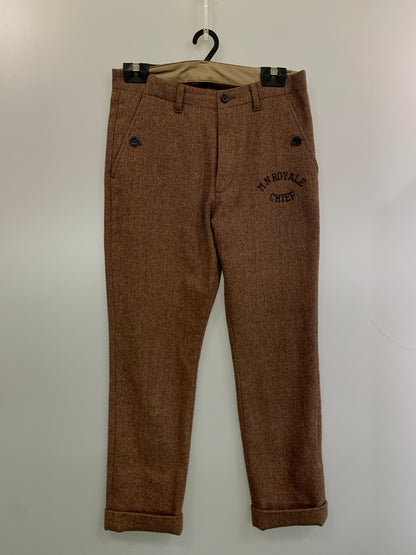 【中古品】【メンズ】 SOE ソーイ 1123-60-015 ウールスラックス ボトムス 151-260711-AS-24-min サイズ：1 カラー：ブラウン 万代Net店