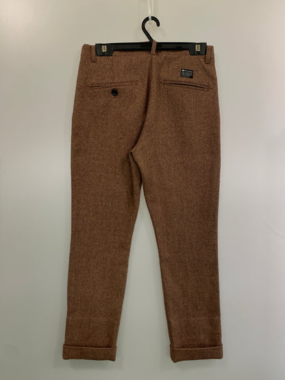 【中古品】【メンズ】 SOE ソーイ 1123-60-015 ウールスラックス ボトムス 151-260711-AS-24-min サイズ：1 カラー：ブラウン 万代Net店