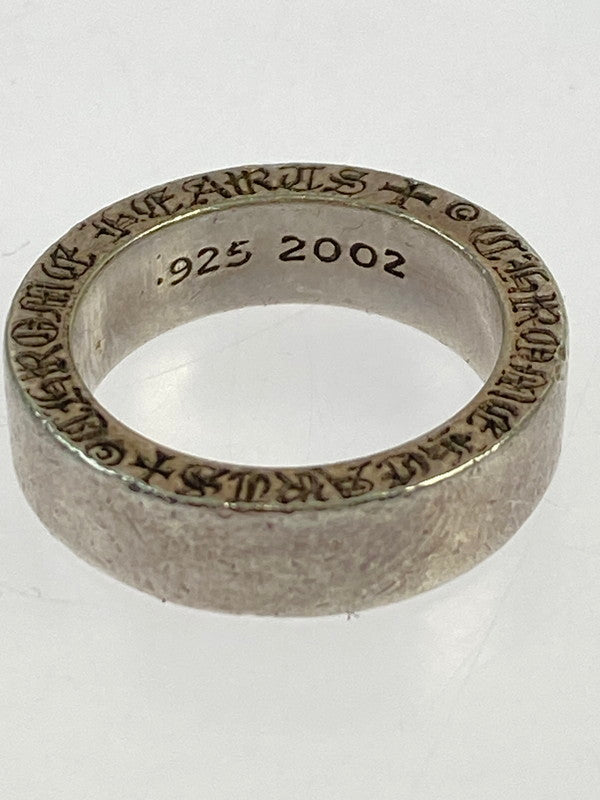 【中古品】【メンズ/レディース】 CHROME HEARTS クロムハーツ ×INTELLECTUAL GALLERY インテレクチュアルギャラリー 6MM SPACER RING 6mm スペイサー プレーン シルバー リング 190-241104-em-18-min カラー：シルバー 万代Net店