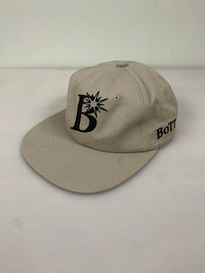 【中古品】【メンズ】 BEAMS T ビームスティー B LOGO CAP BOTT B ロゴ キャップ 帽子  185-241031-em-34-min カラー：ベージュ 万代Net店