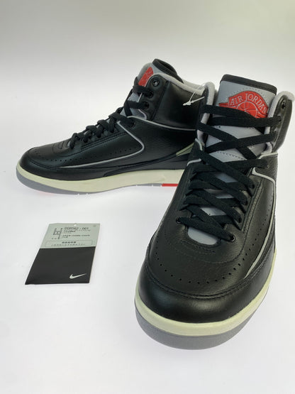 【中古品】【レディース】 NIKE GS AIR JORDAN 2 RETRO DQ8562-001 GS エアジョーダン2 レトロ レディース スニーカー シューズ 靴 166-260820-em-30-min サイズ：25.0cm カラー：BLACK CEMENT 万代Net店