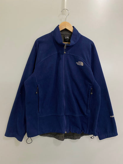 【中古品】【メンズ】 THE NORTH FACE ザ・ノースフェイス WINDWALL  LS FLEECE JACKET フリースジャケット 144-241031-cn-18-min サイズ：XL カラー：ネイビー 万代Net店