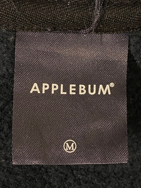 【中古品】【メンズ】  APPLEBUM BOX アップルバム LOGO HOODIE フーディー パーカー 142-241031-cn-10-min サイズ：M カラー：ブラック 万代Net店