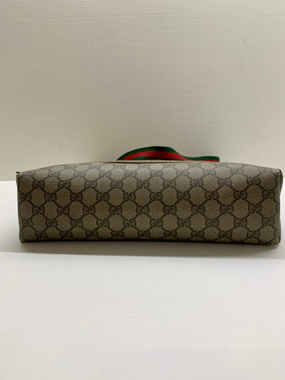 【現状渡し品】【メンズ/レディース】 GUCCI グッチ オールドグッチ 39・02・003 シェリーライン GGプラス トートバッグ シェリーライン 180-241029-em-16-min カラー：ベージュ系 万代Net店