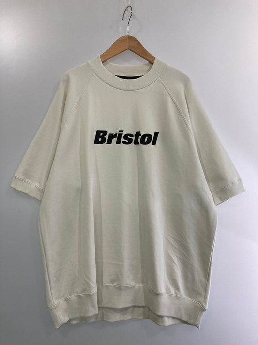 【中古品】【メンズ】  F.C.REAL.BRISTOL FCRB-230068 23SS  S S CREWNECK BAGGY SWEAT クルーネック バギー スウェット トレーナー トップス 142-241029-me-48-min サイズ：XL カラー：ホワイト系 万代Net店