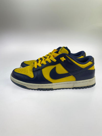 【中古品】【メンズ】 NIKE ナイキ DD1391-700 DUNK LOW RETRO MICHIGAN ダンク ロー レトロ 靴 シューズ スニーカー 160-241101-cn-1-min サイズ：26.5cm カラー：VARSITY MAIZE/MIDNIGHT NAVY 万代Net店