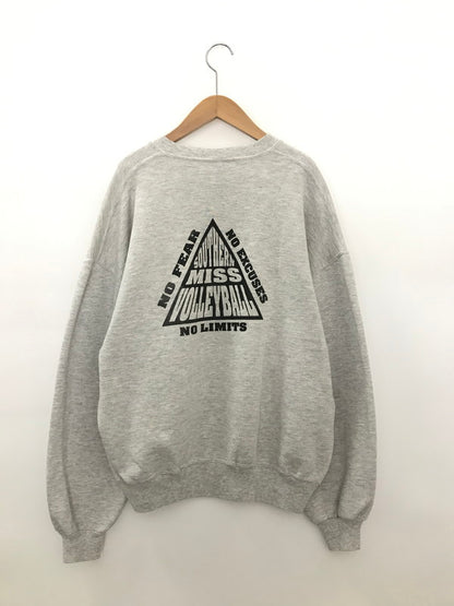 【中古品】【メンズ】 RUSSEL ATHLETHIC ラッセル アスレチック 90's SOUTHERNMISS 1995 VOLLEYBALL SWEATSHIRT プリント スウェット トレーナー トップス 146-251213-rt-12-tag サイズ：L カラー：ホワイト系 万代Net店