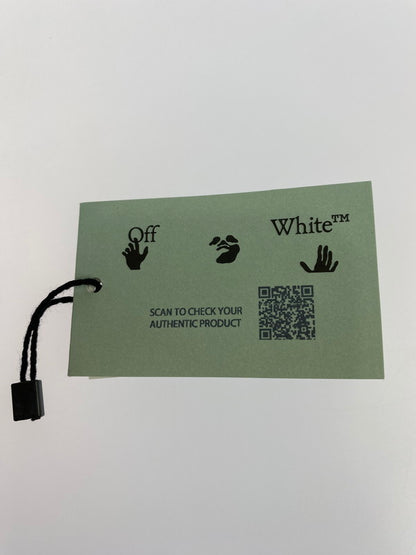 【中古品】【メンズ】 OFF-WHITE オフホワイト OMIF20-1029 OUT OF THE OFFICE 靴 シューズ スニーカー 162-241103-AS-4-min サイズ：43 カラー：ホワイト/グリーン 万代Net店