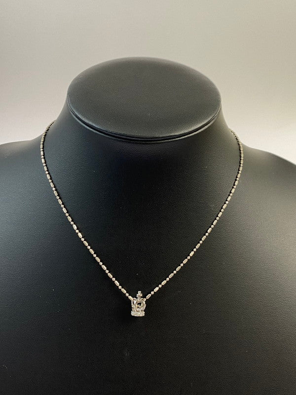 【中古品】【メンズ】 SAAD サード CROWN MOTIF NECKLACE ネックレス アクセサリー 191-241116-AS-12-min カラー：シルバー 万代Net店