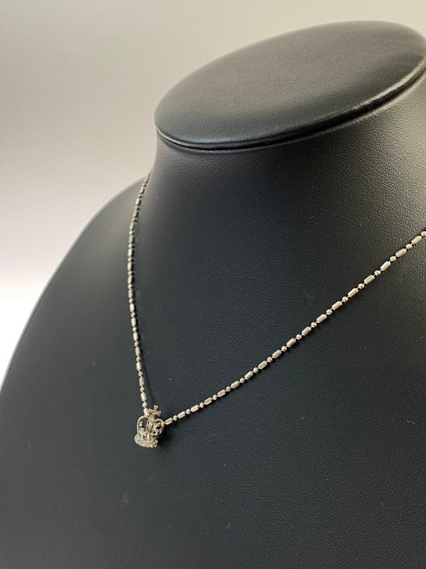 【中古品】【メンズ】 SAAD サード CROWN MOTIF NECKLACE ネックレス アクセサリー 191-241116-AS-12-min カラー：シルバー 万代Net店