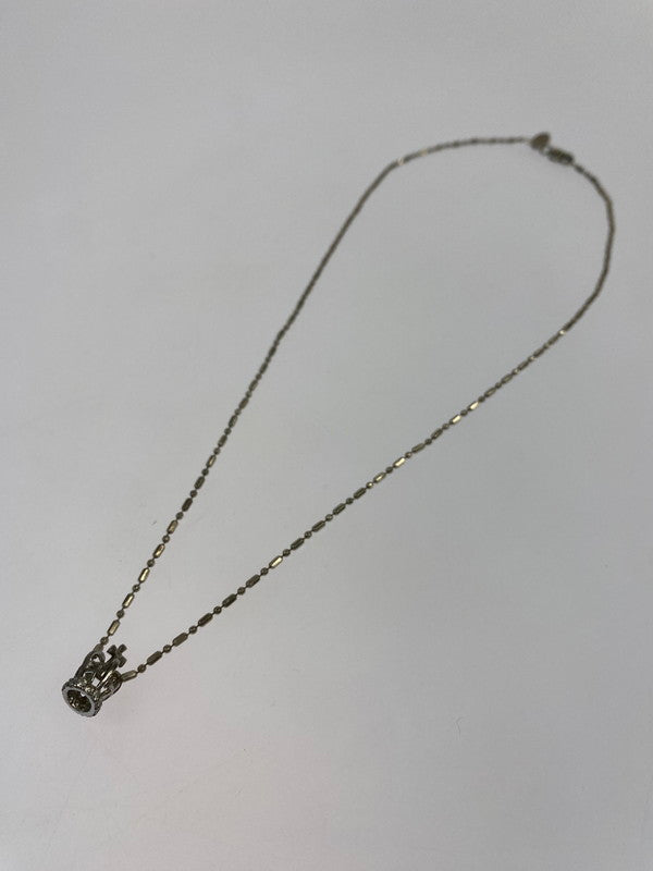 【中古品】【メンズ】 SAAD サード CROWN MOTIF NECKLACE ネックレス アクセサリー 191-241116-AS-12-min カラー：シルバー 万代Net店