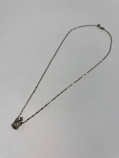 【中古品】【メンズ】 SAAD サード CROWN MOTIF NECKLACE ネックレス アクセサリー 191-241116-AS-12-min カラー：シルバー 万代Net店