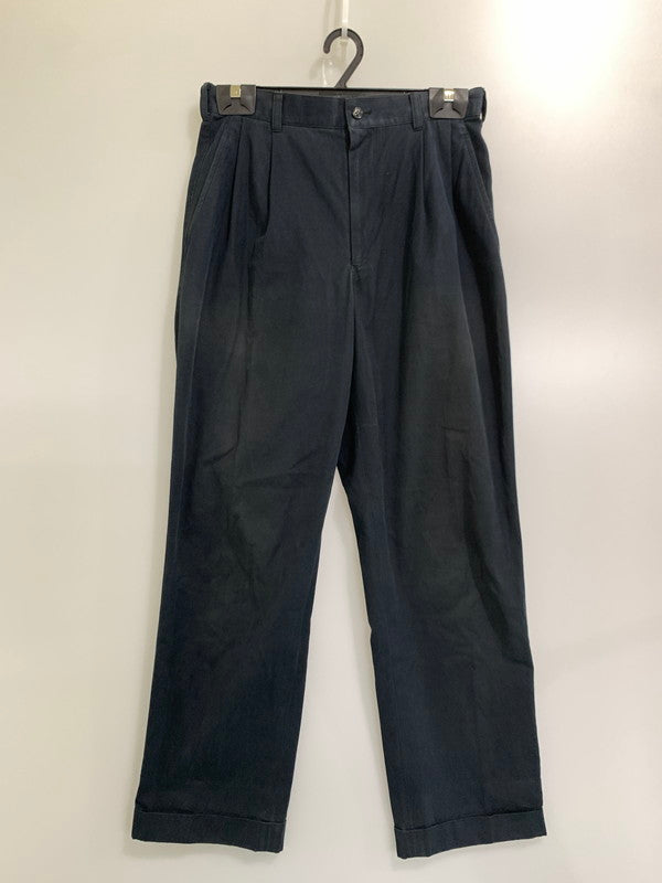 【中古品】【メンズ】 ISSEY MIYAKE イッセイミヤケ IM  2-TUCK TROUSERS LJ71-FF327-13 2タックス トラウザーズ ボトムス 151-241113-jt-19-min サイズ：74 カラー：ブラック 万代Net店