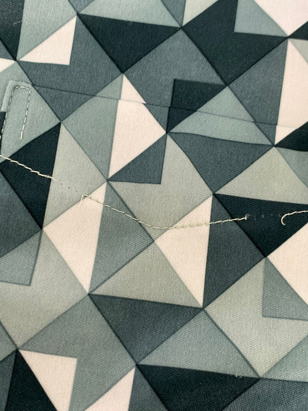 【現状渡し品】【メンズ】 SPIRE スパイアー USA製 70S POLYESTER OPEN COLLAR SHIRT 70年代 ポリエステル オープンカラーシャツ メンズシャツ 長袖 カルフォルニア 146-241031-em-13-min サイズ：L カラー：グリーン系 万代Net店