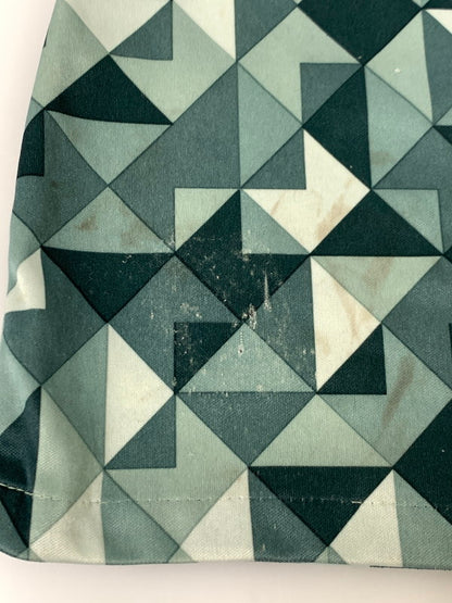 【現状渡し品】【メンズ】 SPIRE スパイアー USA製 70S POLYESTER OPEN COLLAR SHIRT 70年代 ポリエステル オープンカラーシャツ メンズシャツ 長袖 カルフォルニア 146-241031-em-13-min サイズ：L カラー：グリーン系 万代Net店