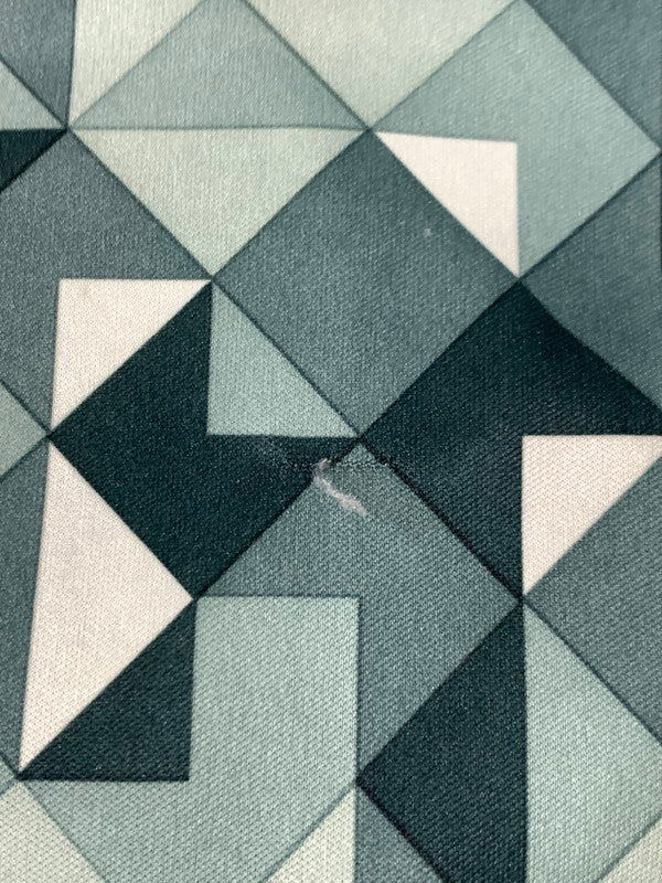 【現状渡し品】【メンズ】 SPIRE スパイアー USA製 70S POLYESTER OPEN COLLAR SHIRT 70年代 ポリエステル オープンカラーシャツ メンズシャツ 長袖 カルフォルニア 146-241031-em-13-min サイズ：L カラー：グリーン系 万代Net店