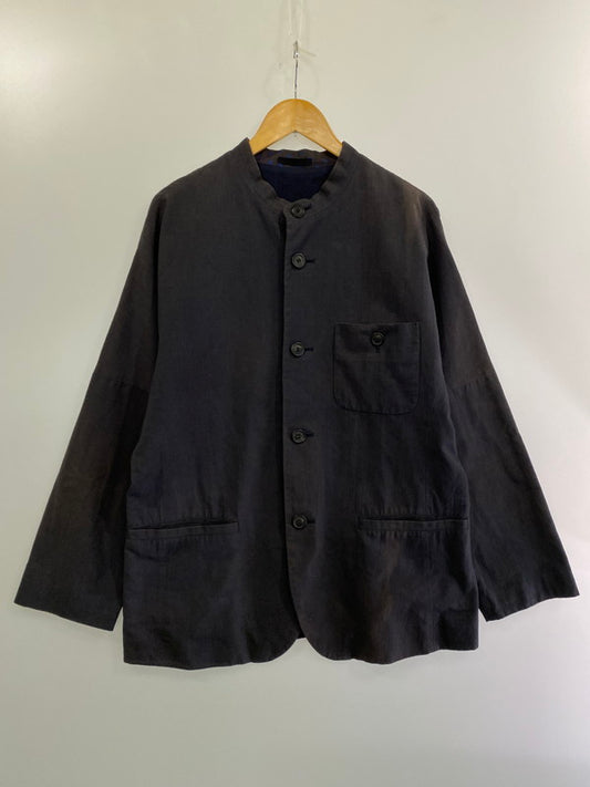 【現状渡し品】【メンズ】 ISSEY MIYAKE イッセイミヤケ ME41-FD025 MAO COLLAR JACKET マオカラージャケット 140-241030-ks-32-min サイズ：M カラー：グレー系 万代Net店